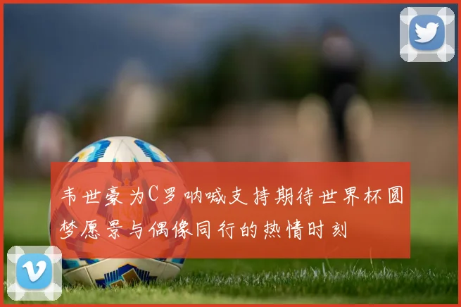 韦世豪为C罗呐喊支持期待世界杯圆梦愿景与偶像同行的热情时刻